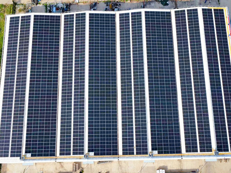 天津大沽化工1.1MW分布式光伏發電項目